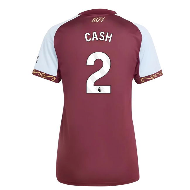 2025-2026 Aston Villa Home Shirt (Womens) (Cash 2)