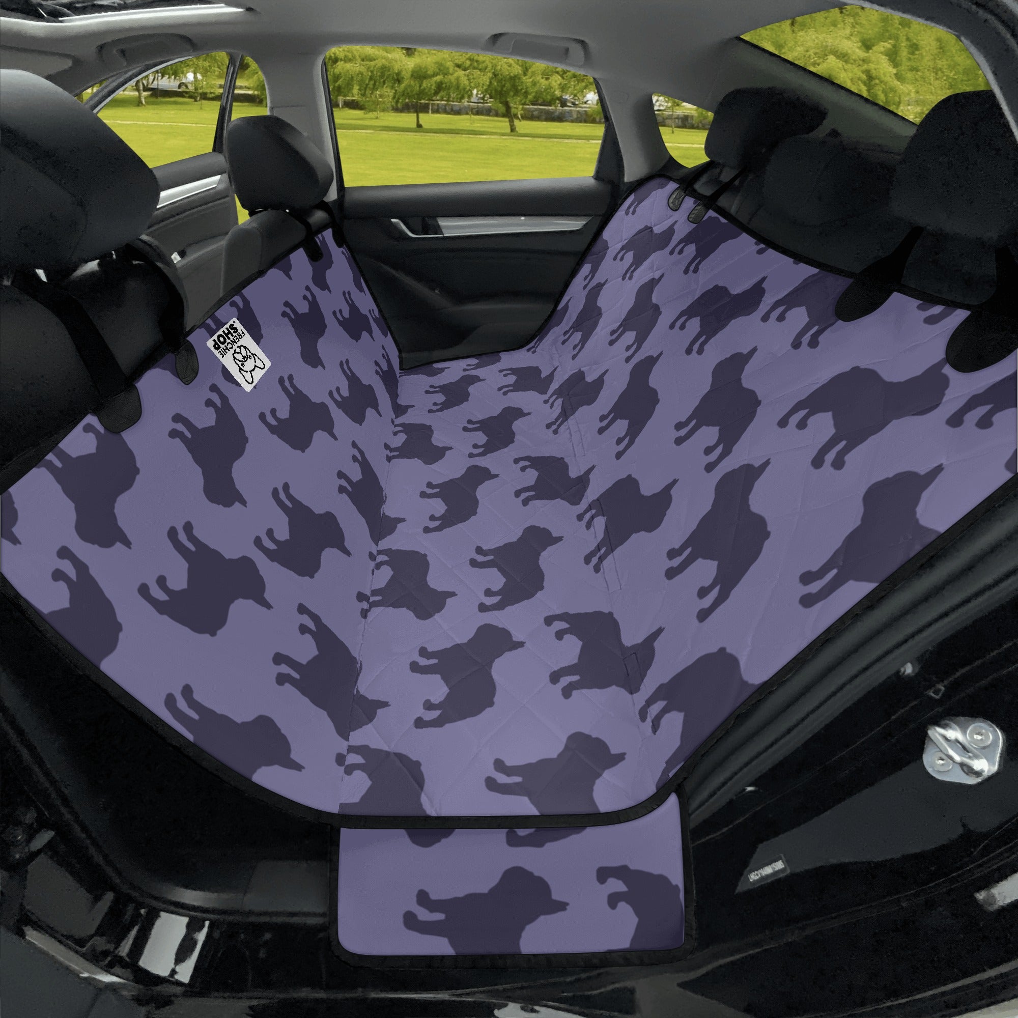 Mansel - Car Pet Seat Covers for french bulldog