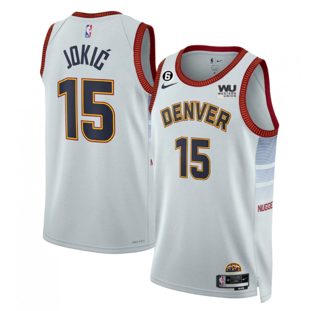 High-Quality Jersey Denver Nuggets Nikola Jokic15 - City Edition
