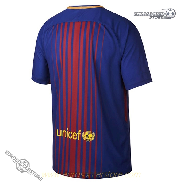 Barcelona's Retro Home Football Jersey from the 17-18 Season