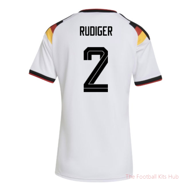 [LK] 2026/27 Germany Home Shirt (Womens) (Rudiger 2)