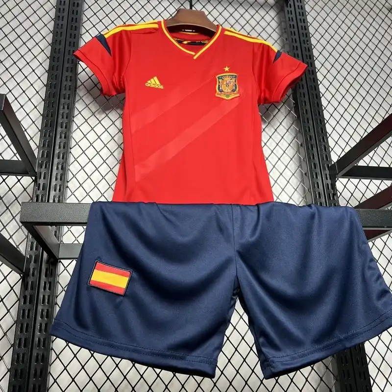2012 Kids Spain Jersey retro kit