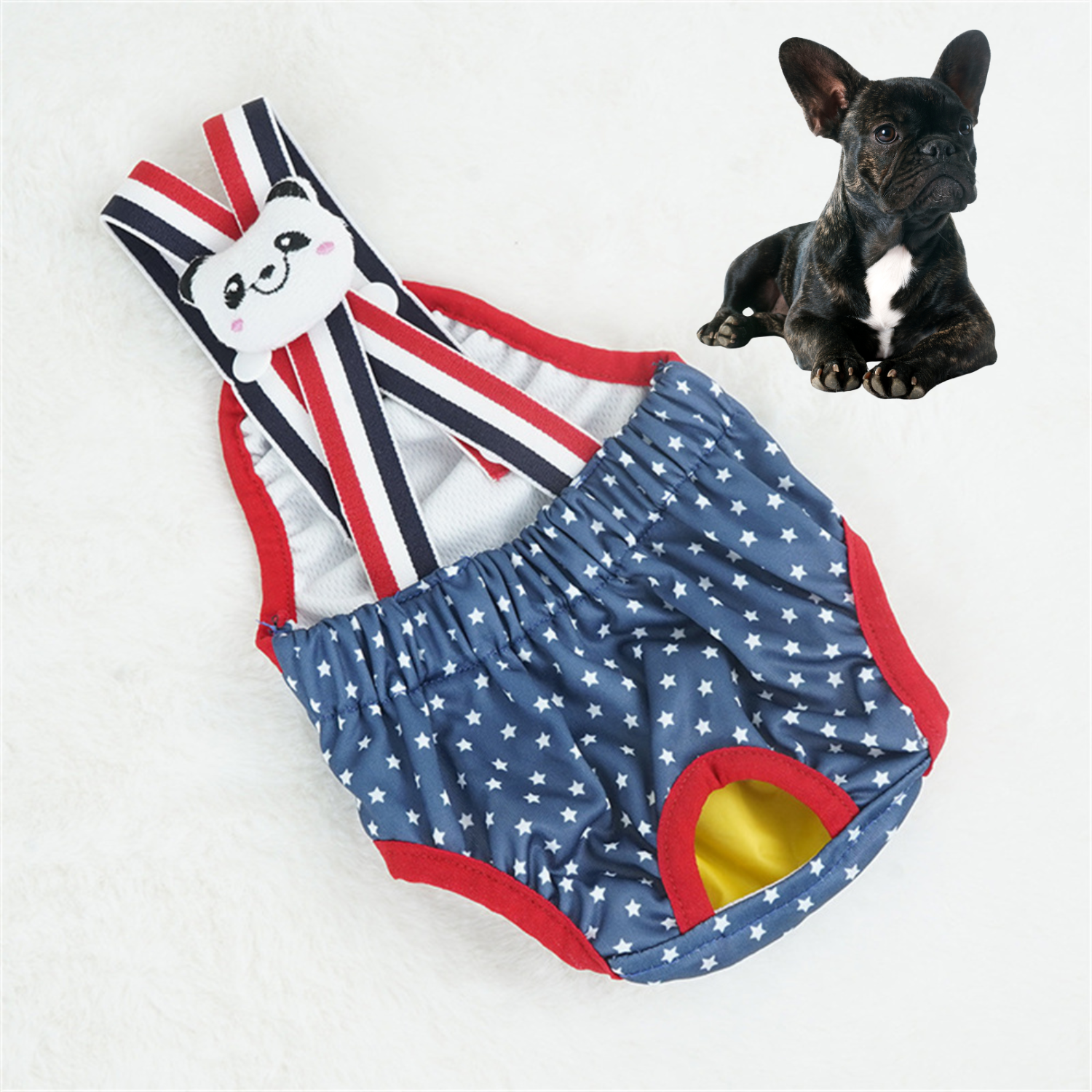 Frenchie Sanitary Panty with Adjustable Straps