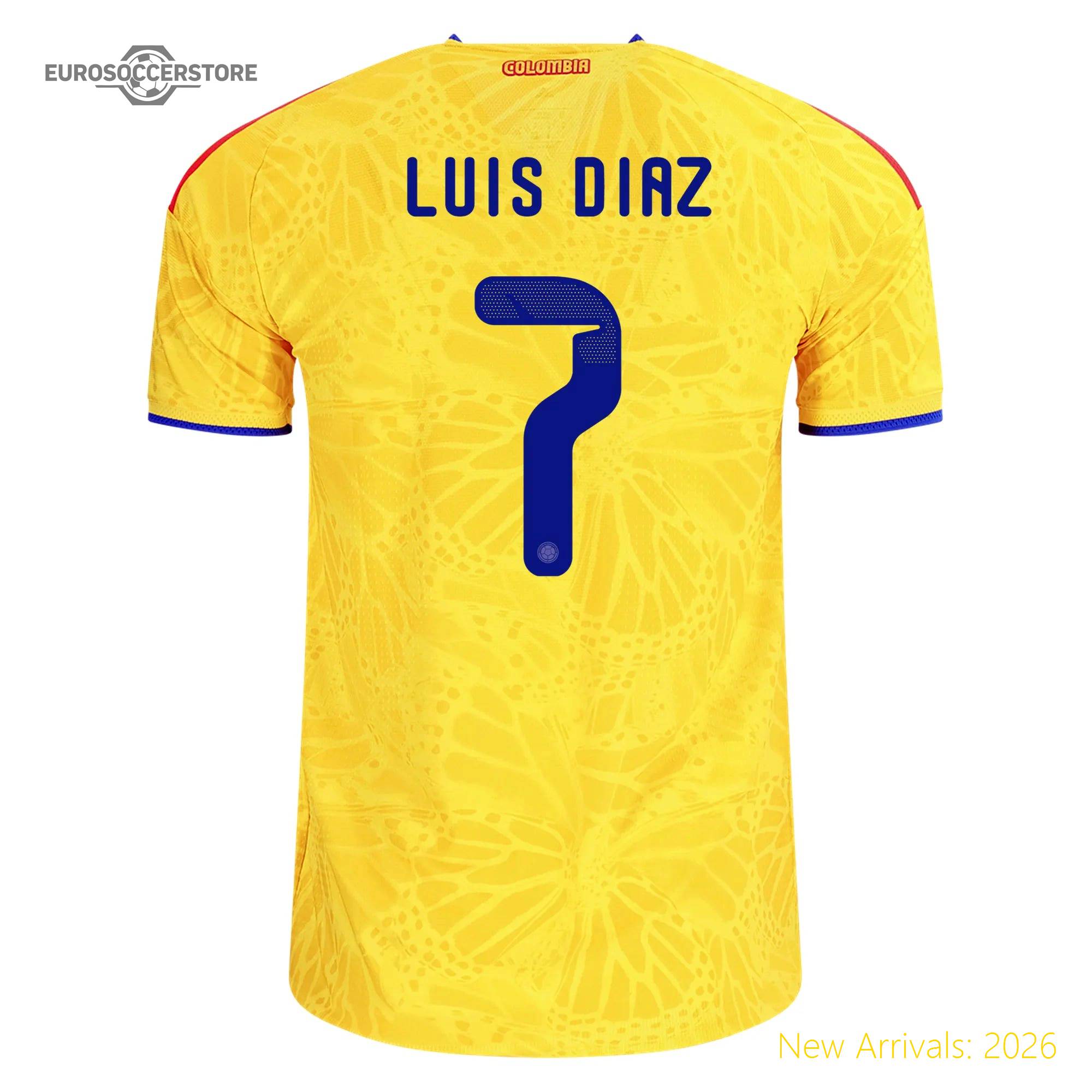 Trendy Fashionable Men Col Team Home Official Jersey 2026