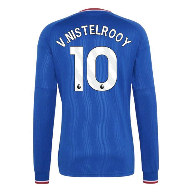 [WSG] 2026 2027 Man Utd Long Sleeve Shirt Away Kit (Kids) (V.Nistelrooy 10)