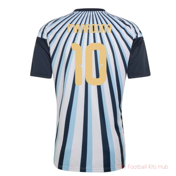 Argentina 2026-2027 Pre-Match Shirt Maradona #10 Club Kit