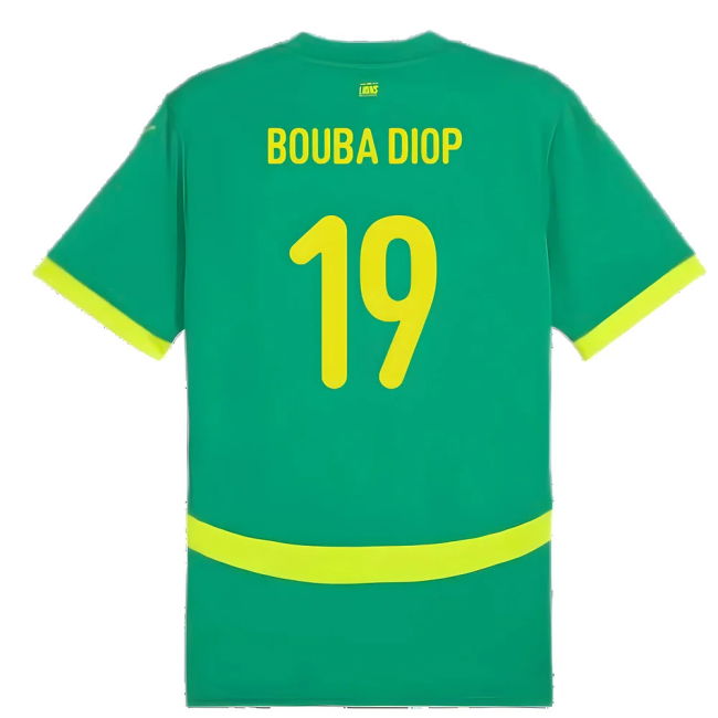 Top-Tier 2024-2025 Senegal Away Shirt (Bouba Diop 19) Elite