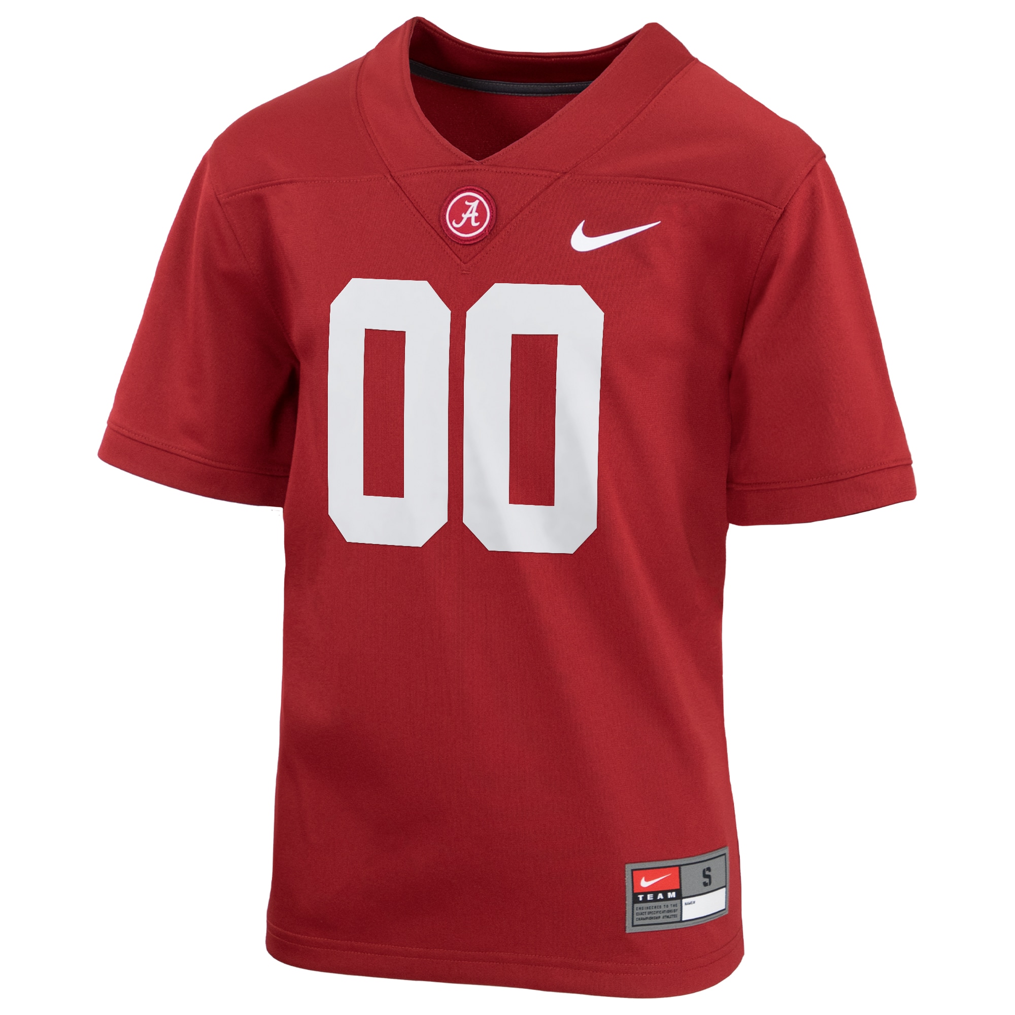 [NJP] Alabama Crimson Tide Youth Custom Football Game Jersey - Crimson