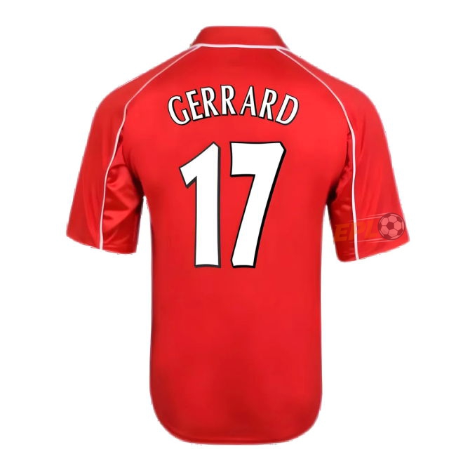 2000 Liverpool top-grade Home Shirt - Adults | luxury