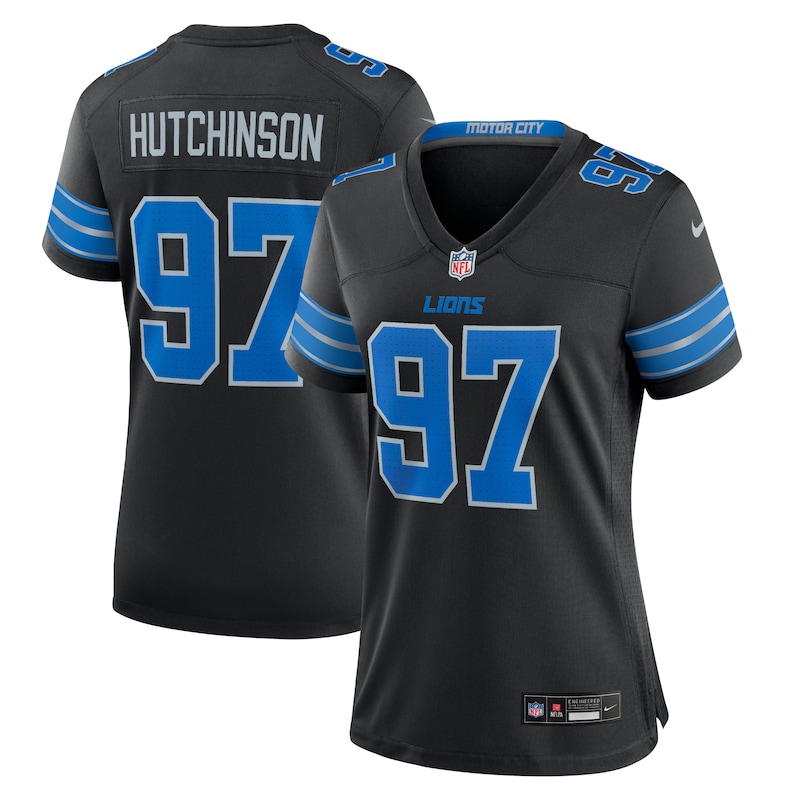 None Aidan Hutchinson Detroit Lions Championship Contender Team Spi...