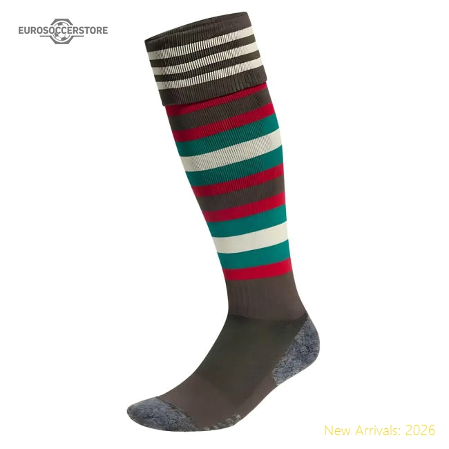 2023-2024 Jamaica Away Socks (Night Brown)