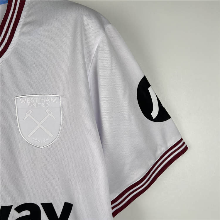 Performance Driven West Ham United 2324 Football Shirt Away White