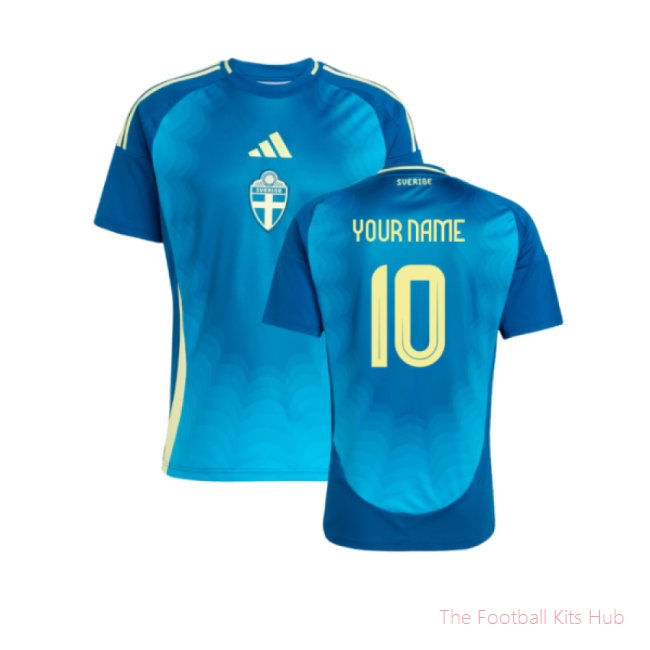 2025-2026 Sweden Womens Team Away Shirt (Unisex) (Your Name)