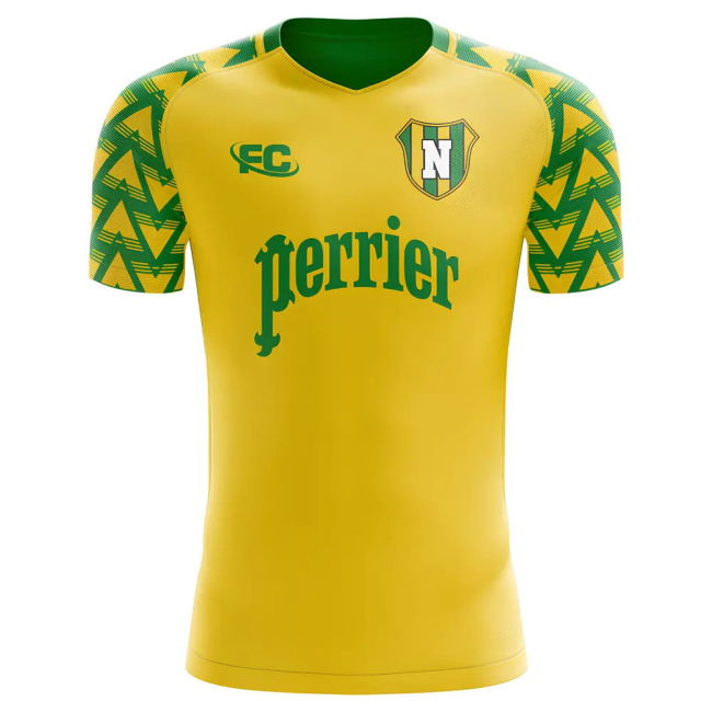 Nantes (fcn) 2018-2019 Home - Authentic Fan Edition - Football Shirt