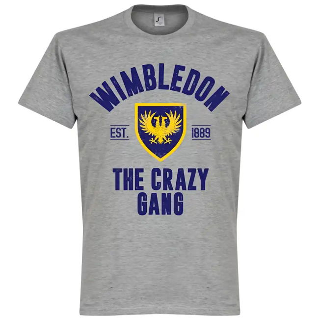 Wimbledon Established T-Shirt - Grey | Discounted | Performance