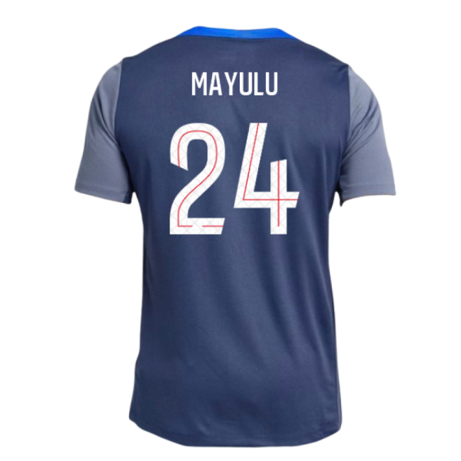 2025-2026 PSG Training Shirt Quick Dry Reinforced Seams