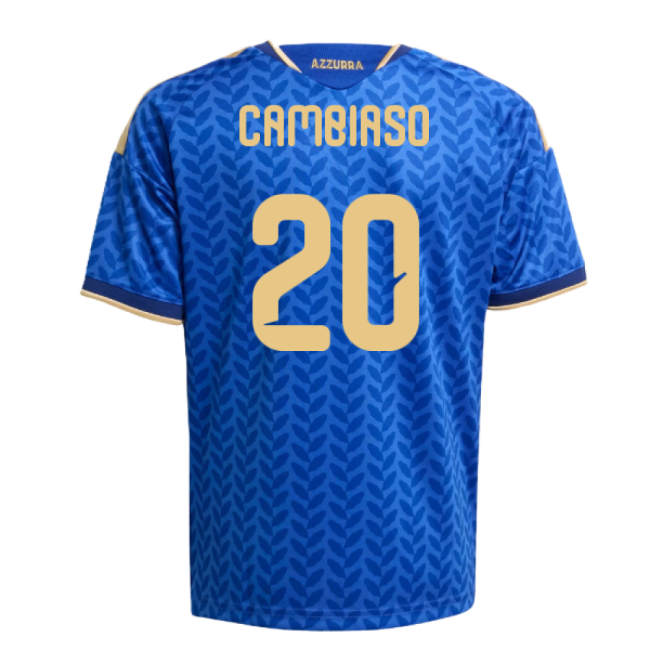 2026-2027 Italy Home Mini Kit (Cambiaso 20) Official Oranje