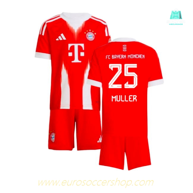 2025-2026 Bayern Munich Home Mini Kit (Muller 25)