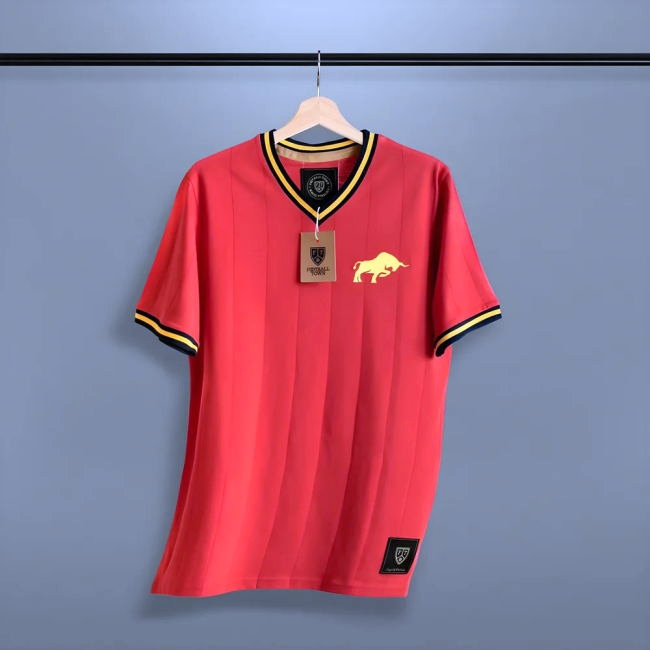 Spain Soccer Squad Traditional Home Match Shirt (2)
