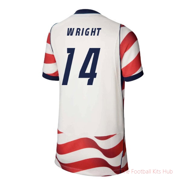 USA United States 2026-2027 Home Shirt (Kids) (Wright 14)