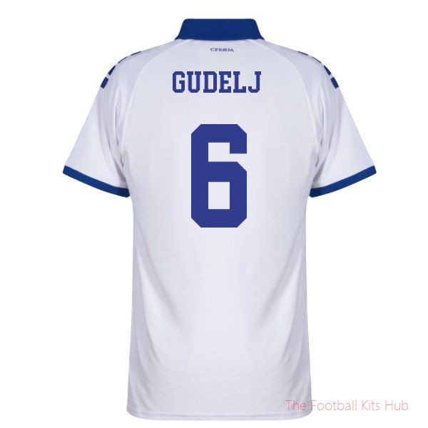 Premium Matchday Serbia 2025-2026 Away Shirt (Gudelj 6)