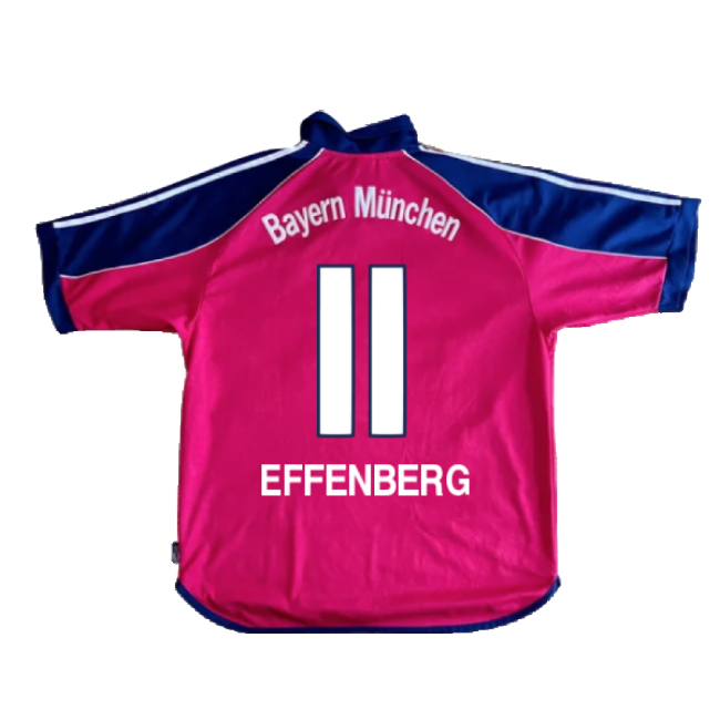 Bayern Munich 1999-01 First Jersey ((excellent) S) (effenberg 11)