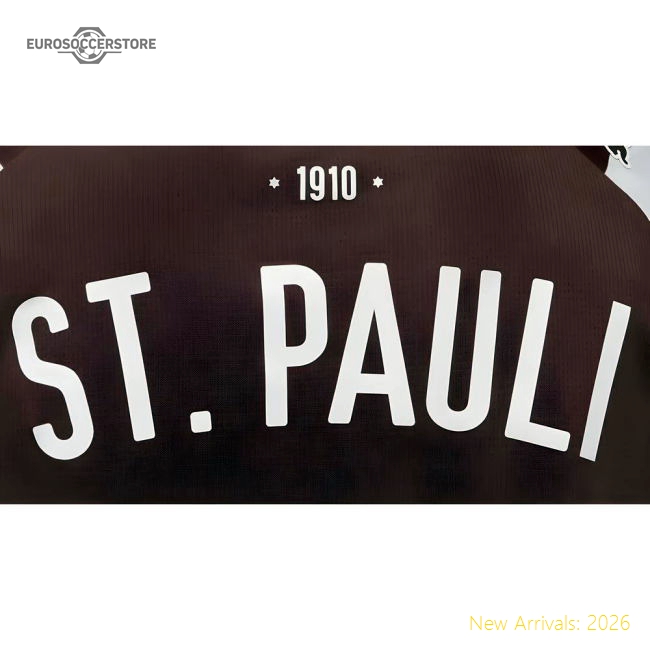 Official Authentic 2025-2026 St Pauli Home Shirt (Kids)