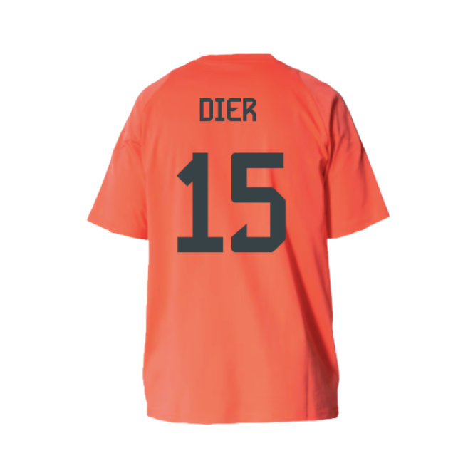 Bayern Bayern Munich Training Tee Easy Coral Kids Dier #15 Elite P...