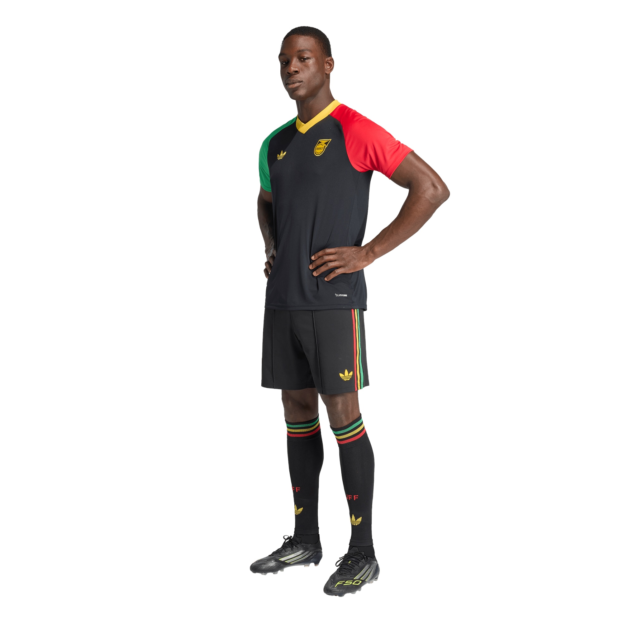 [SJH] Jamaica National Team 2026 Pre-Match Jersey Top - Black
