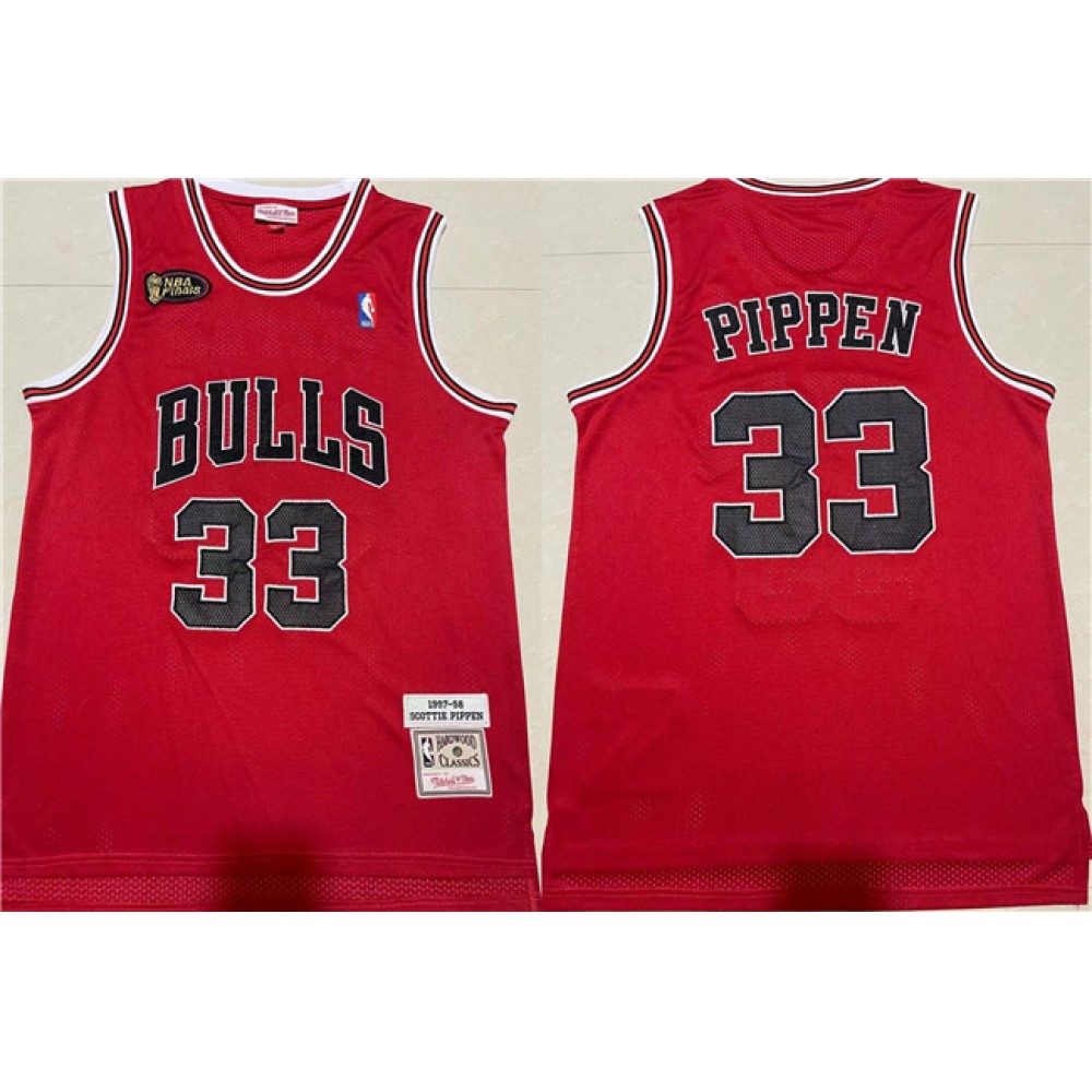 Elite 33 Chicago Bulls Jersey Red - - Must-Have Jersey