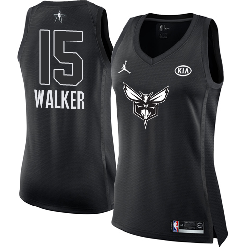 Authentic Hornets NBA Swingman Jersey #15 Kemba Walker 2018 Icon -