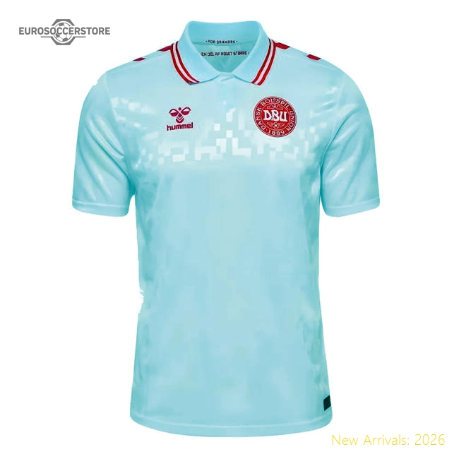 Denmark 2024 Away Jersey Shirt Football Fan Apparel