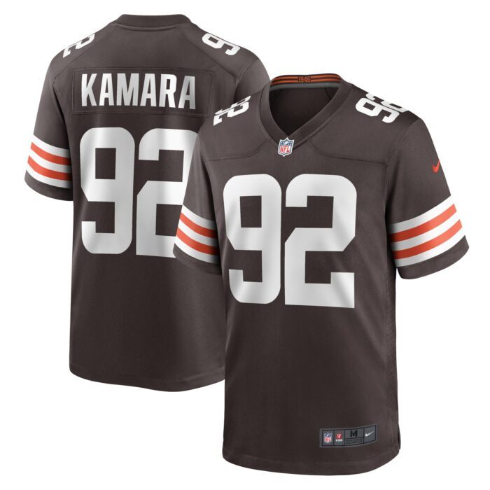 None Men's CLE Browns Energetic Premium-Quality Jersey for NFL Fans