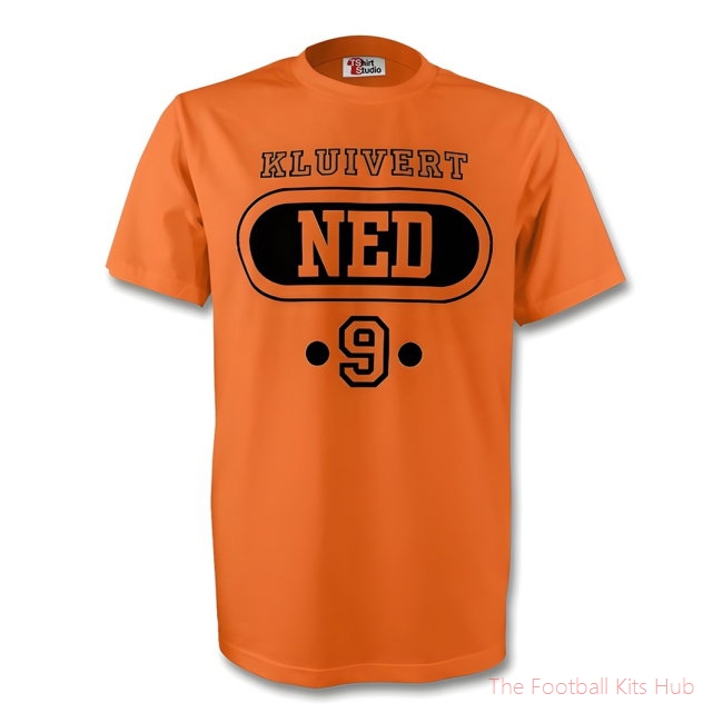 Patrick Kluivert Holland Ned T-shirt (orange)
