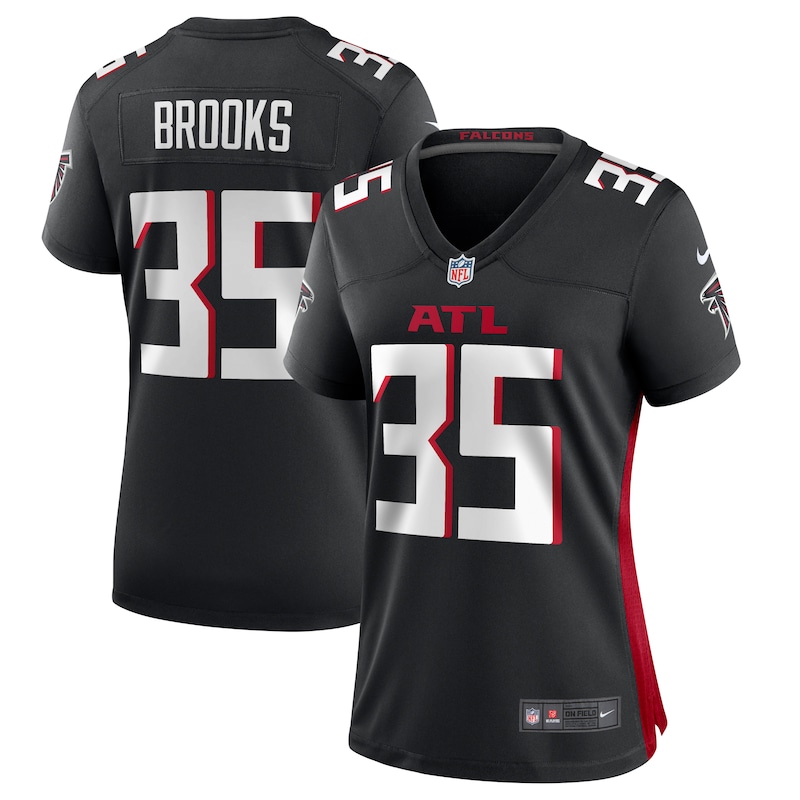 None Natrone Brooks Atlanta Falcons Championship Contender Collecto...