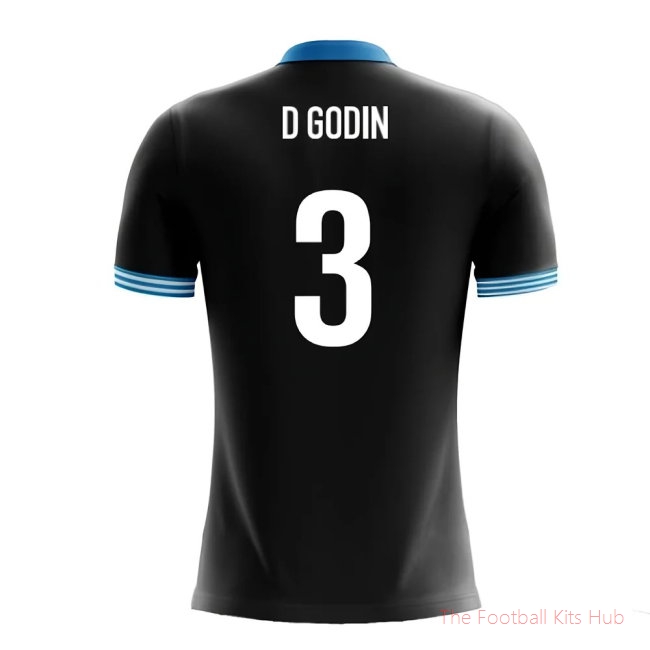 2025-2026 Uruguay Airo Concept Away Shirt (D Godin 3)