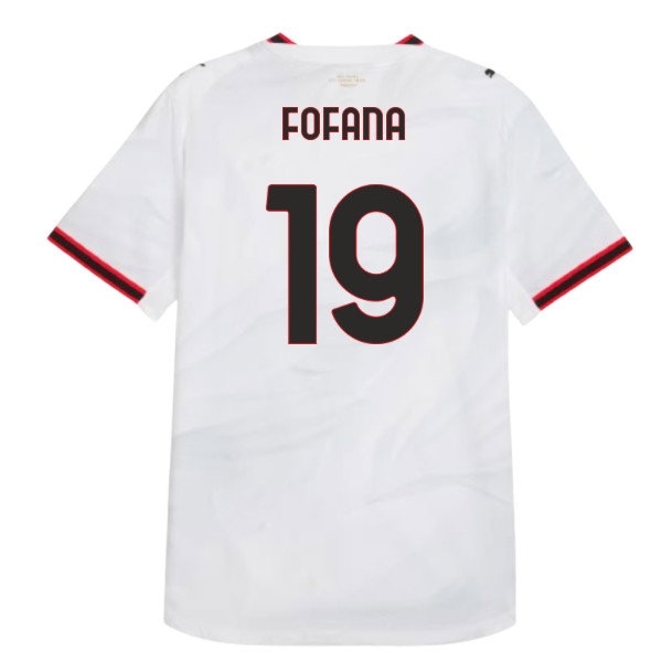 2026-2027 AC Milan Authentic Away Shirt (Fofana 19)
