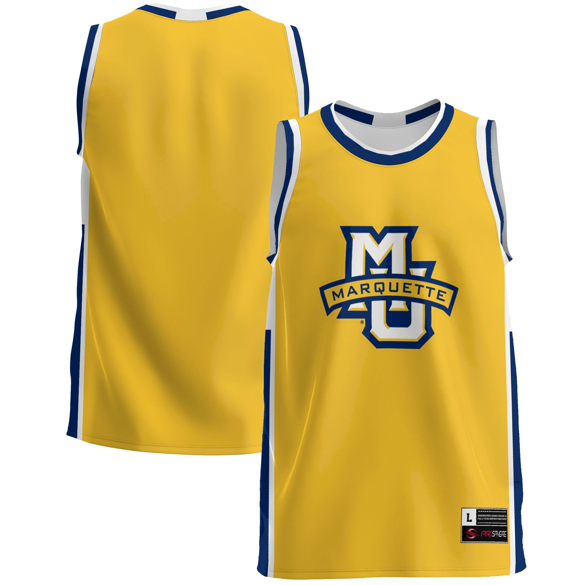 [NJP] Marquette Golden Eagles GameDay Greats Lightweight Basketball Jersey - Blue