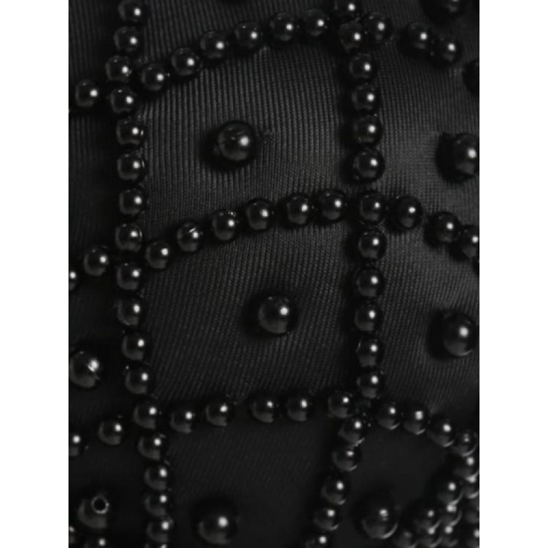 Beaded Faux Pearls Cupped Underwire Cami Top RV4482