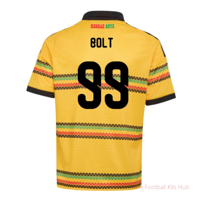 [JED] 2026/27 Jamaica Home Shirt (Kids) (Bolt 99)