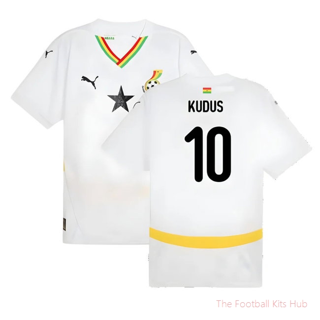 2024-2025 Ghana Home Shirt (Kudus 10)