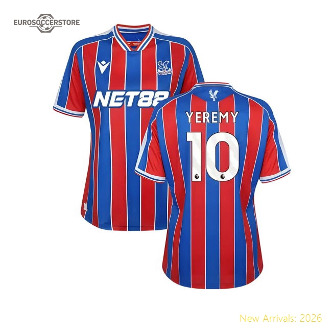 2025-2026 Crystal Palace Home Shirt (Womens) (Yeremy 10)