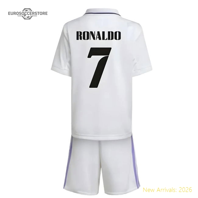 Match-Day 2022-2023 Real Madrid Home Mini Kit (Ronaldo 7)