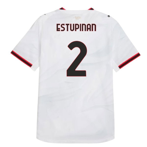 2026-2027 AC Milan Authentic Away Shirt (Estupinan 2)