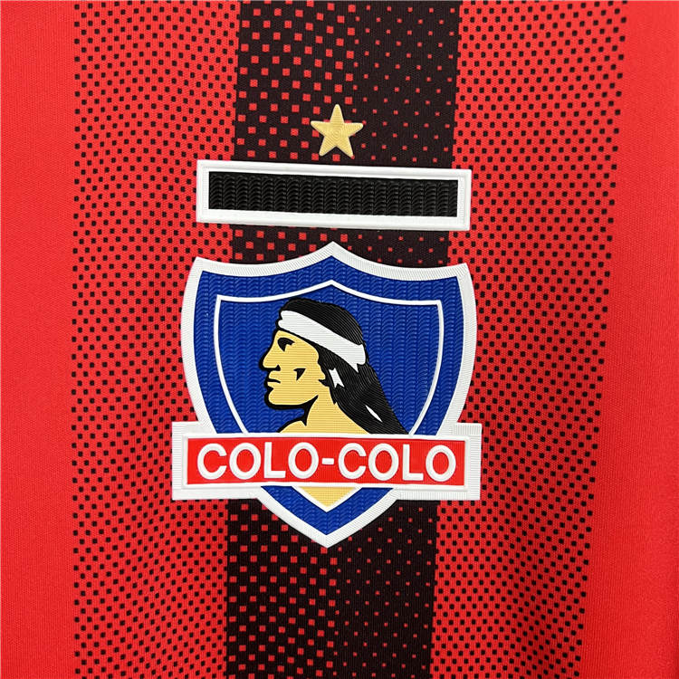 Breathable 2324 Colo-Colo Soccer Jersey Away Football Shirt