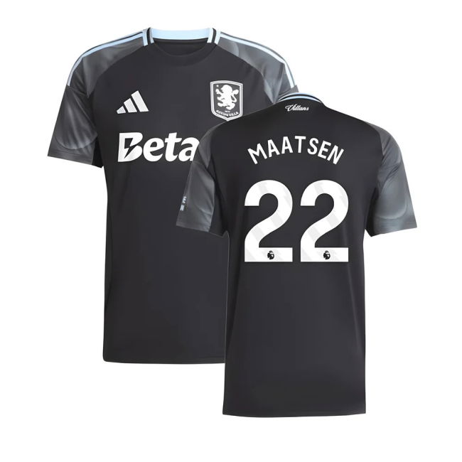 2025-2026 Aston Villa Away Shirt (Maatsen 22) | Lightweight