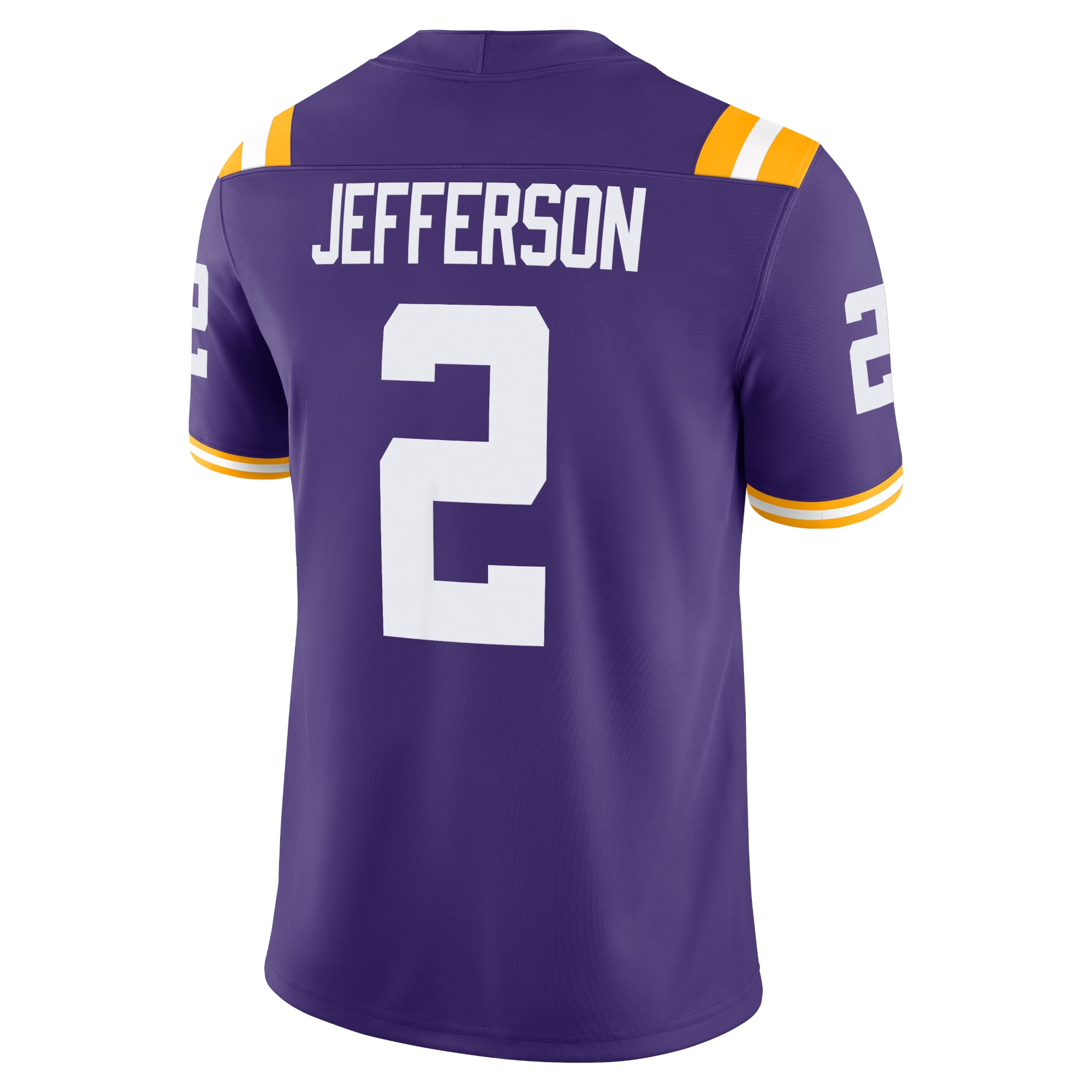 Justin Jefferson LSU Tigers Nike Alumni Game Jersey - Purple