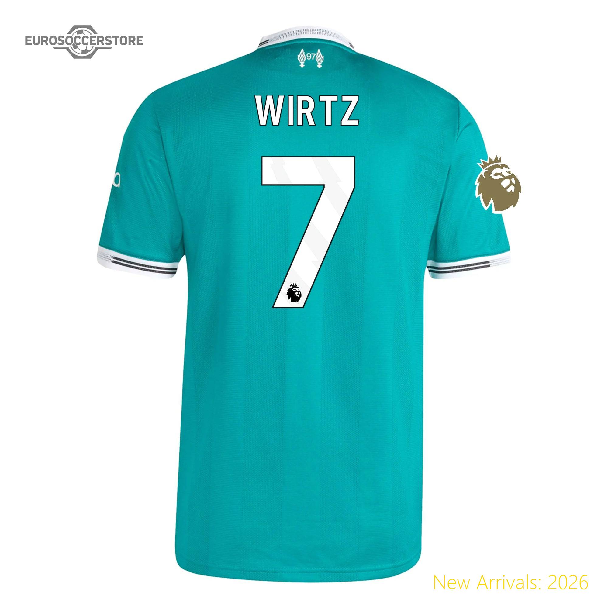 Sleek Design League Approved Men Liv Team Third Durable Jersey 2023