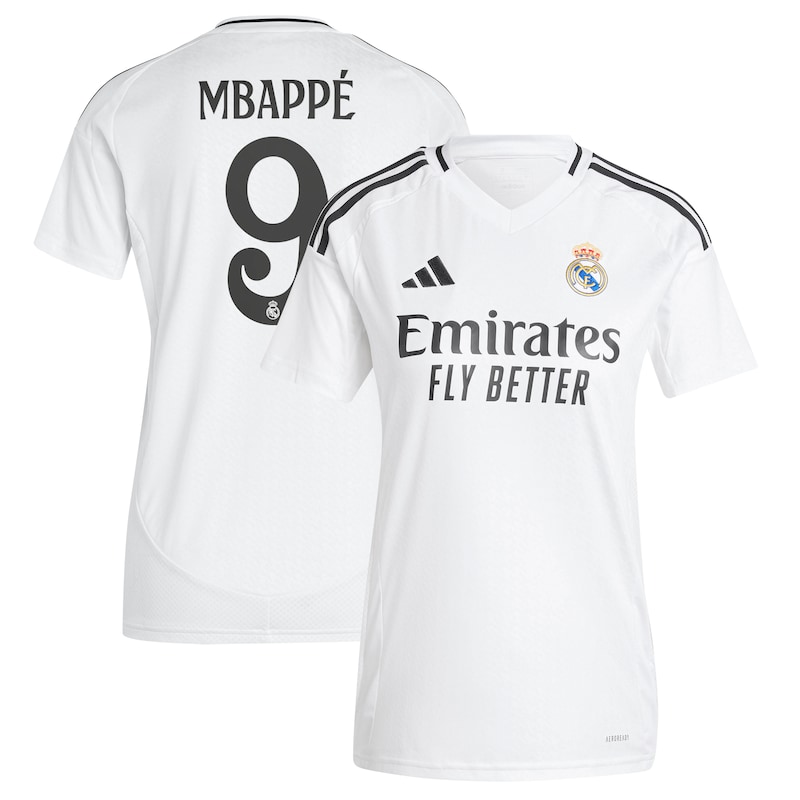 Breathable Real Madrid Women's 2024 Replica Player Jersey - Authentic...