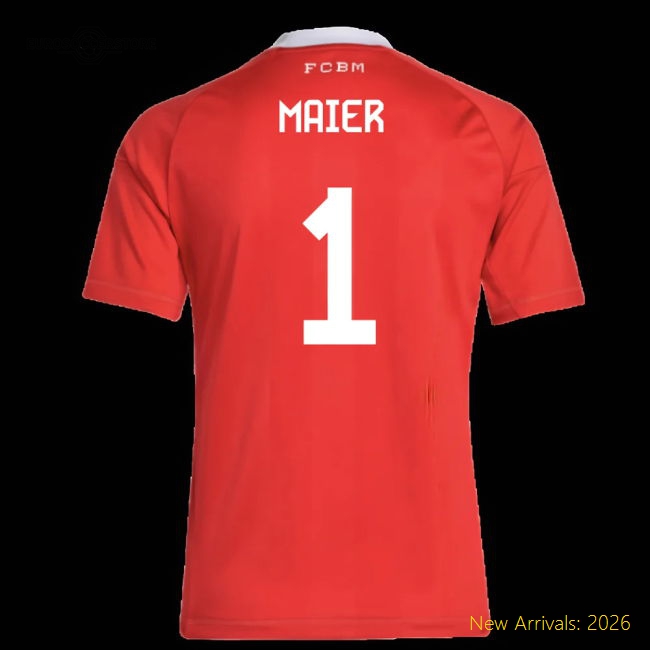 2025-2026 Bayern Munich Third Goalkeeper Shirt (Pure Ruby) - Kids (Maier 1)